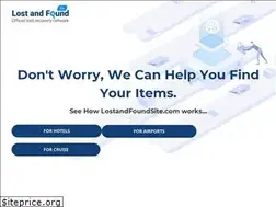 Sites similar to lostandfoundsite.com