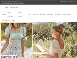 Sites similar to lostandwander.com