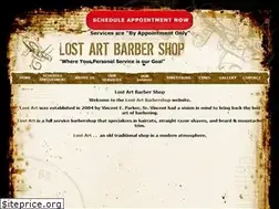 Sites similar to lostartbarbershop.com