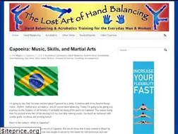 Sites similar to lostartofhandbalancing.com