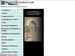 Sites similar to lostartstudent.com