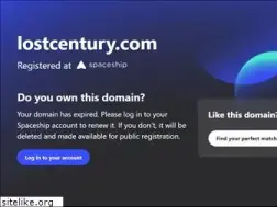 Sites similar to lostcentury.com