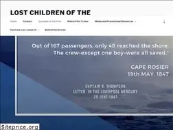 Sites similar to lostchildrenofthecarricks.com