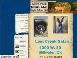 Sites similar to lostcreeksafari.com