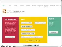 Sites similar to lostdogsarizona.org