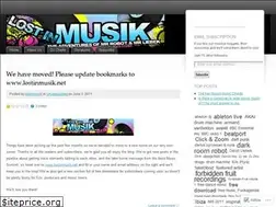 Sites similar to lostinmusik.wordpress.com
