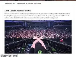 Sites similar to lostlandsfestival.net