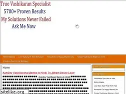 Sites similar to lostlovemarriagespell.com