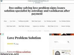 Sites similar to lostloveproblemsolution.wordpress.com