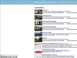 Sites similar to lostrailwayswestyorkshire.co.uk