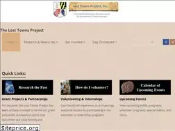 Sites similar to losttownsproject.org