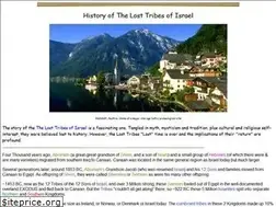 Sites similar to losttribes.net