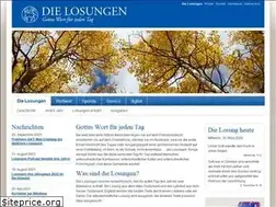 Sites similar to losungen.de