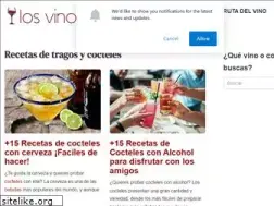 Sites similar to losvinos.com.ar