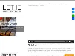 Sites similar to lot10hotel.com