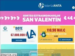 Sites similar to loteriaanta.com