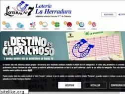Sites similar to loterialaherradura.es