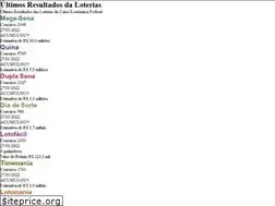 Sites similar to loteriaseresultados.com.br