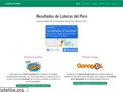 Sites similar to loteriasperu.com