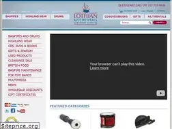 Sites similar to lothianbagpipesupplies.com