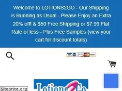 Sites similar to lotions2go.com