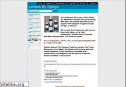 Sites similar to lotionsbydesign.com