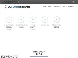 Sites similar to lotloanlender.com