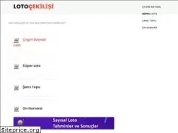 Sites similar to lotocekilisi.com