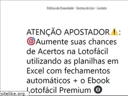 Sites similar to lotofacilpremium.com