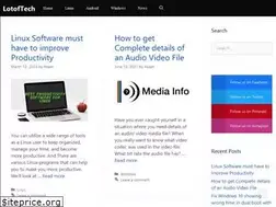 Sites similar to lotoftech.com