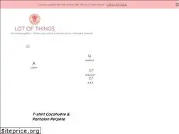 Sites similar to lotofthings.paris