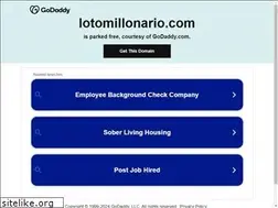 Sites similar to lotomillonario.com