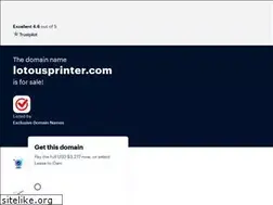 Sites similar to lotousprinter.com