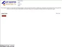 Sites similar to lotquotes.com