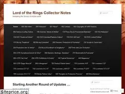 Sites similar to lotrcollectornotes.wordpress.com