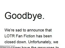 Sites similar to lotrfanfiction.com