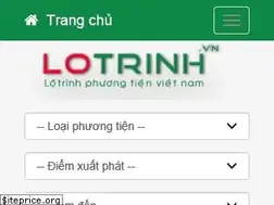 Sites similar to lotrinh.vn