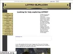 Sites similar to lotro-guru.com