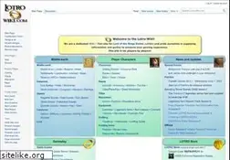 Sites similar to lotro-wiki.com