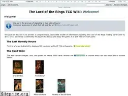 Sites similar to lotrtcgwiki.com