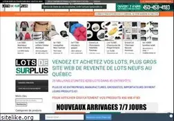 Sites similar to lotsdesurplus.com