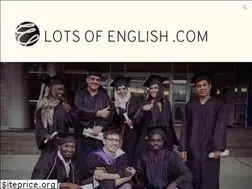 Sites similar to lotsofenglish.com