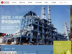 Sites similar to lottefinechem.com