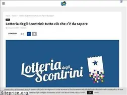 Sites similar to lotteriadegliscontrini.it