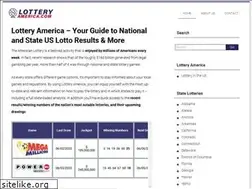 Sites similar to lotteryamerica.com