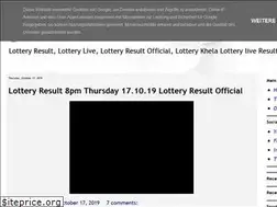 Sites similar to lotterylive.blogspot.com