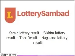 Sites similar to lotterysambad.in