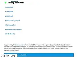 Sites similar to lotterysambad.org
