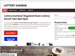 Sites similar to lotterysambaddear.in