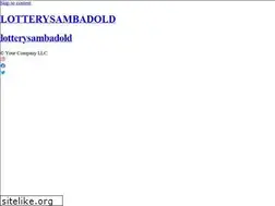 Sites similar to lotterysambadold.in